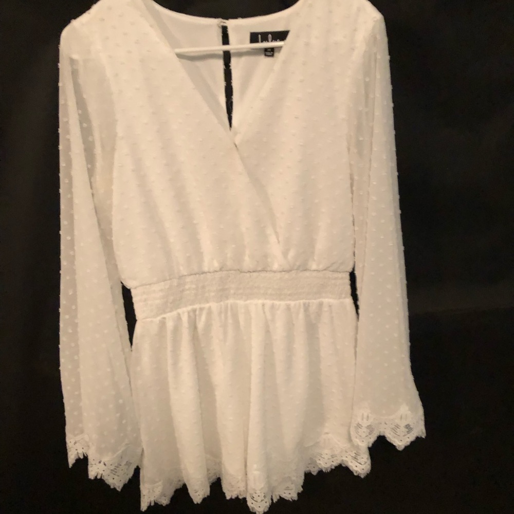 White Romper
